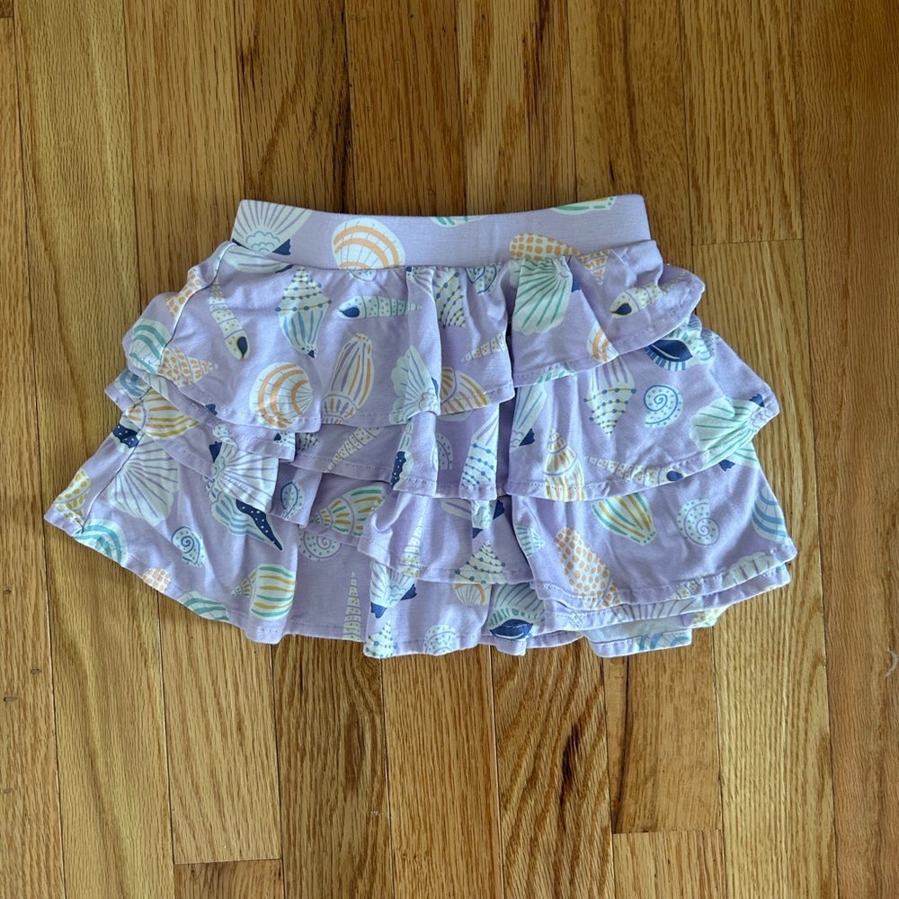 Little Sleepies Sandy Treasures Ruffle Skort